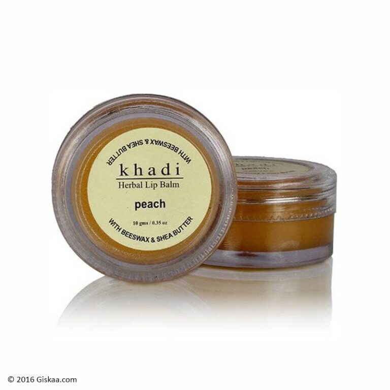 KHADHI NATURALS PEACH LIP BALM