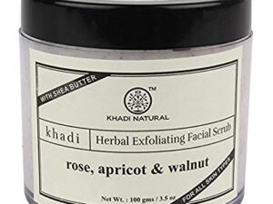 Khadi Rose Apricot & Walnut Face Scrub
