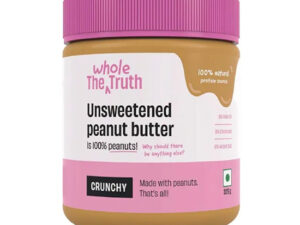 Whole the truth unsweetened peanut butter