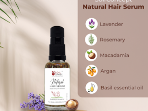 Hair Serum (Silicone Free, Non Sticky) 30ml