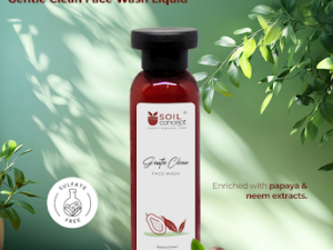 Gentle Clean Face Wash Liquid Papaya Neem