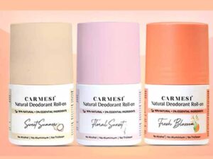 Carmesi Natural Deodorant Roll On