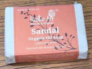 Rustic Art Sandal Oil Soap