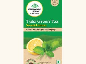 Organic India Tulsi green Tea Sweet  Lemon