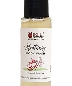 TRIAL PACK:  Body Wash Liquid. French Green Clay and Oolong Green Tea